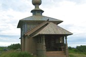 Деревянная церковь острова Заячий.